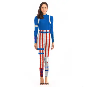 PLstar Cosmos New Women/girl Captain America Cosplay Costume Zentai Bodysuit Suit Jumpsuits Halloween Christmas Drop shipping-7
PLstar Cosmos New Women/girl Captain America Cosplay Costume Zentai Bodysuit Suit Jumpsuits Halloween Christmas Drop shipping-7