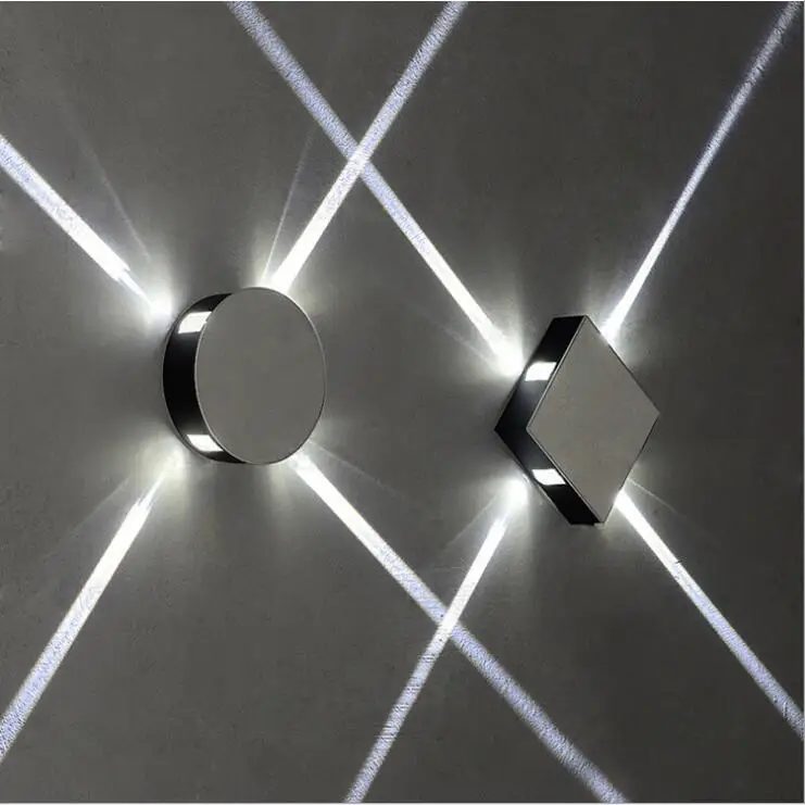 Фото Настенный светодиодный светильник высокой мощности 4 Вт домашний декор для отеля