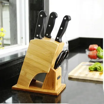New Fashion Multifunction Bamboo Knife Holder Creative Kitchen Accessories High Quality Knife Blocks Free Shipping
New Fashion Multifunction Bamboo Knife Holder Creative Kitchen Accessories High Quality Knife Blocks Free Shipping