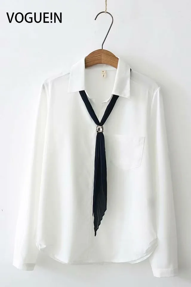 VOGUEIN New Womens Chiffon Light Blue/White Tie Long Sleeve Blouse Shirt Tops Wholesale
VOGUEIN New Womens Chiffon Light Blue/White Tie Long Sleeve Blouse Shirt Tops Wholesale