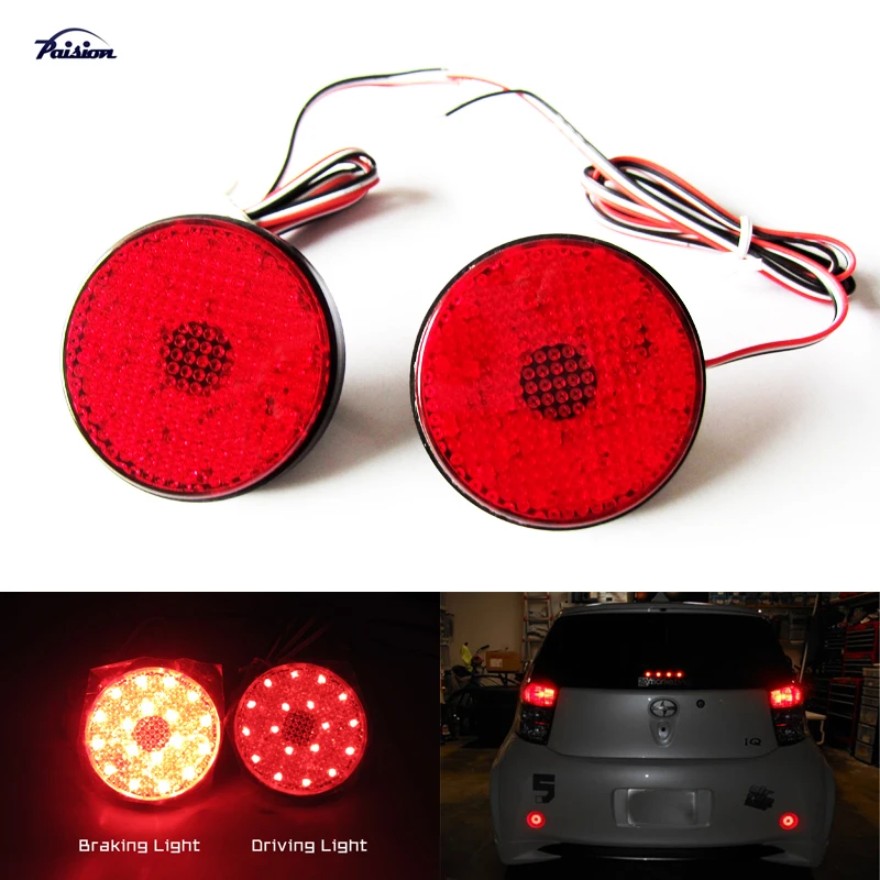 21SMD Red Lens LED Rear Bumper Reflector Tail Stop Light for Toyota Highlander Sequoia ZRR70 Noah
21SMD Red Lens LED Rear Bumper Reflector Tail Stop Light for Toyota Highlander Sequoia ZRR70 Noah