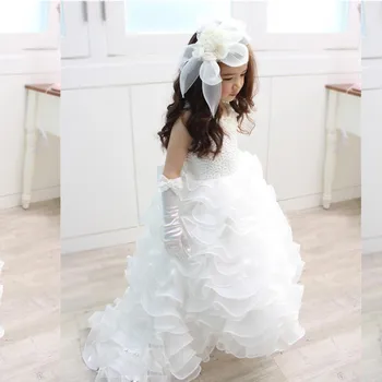 Fashion Lace A-line Floor-length Prom Gown Pearl Beading Scoop Neck Bowknot Back Flower Girl Dress for Wedding Party Custom Made
Fashion Lace A-line Floor-length Prom Gown Pearl Beading Scoop Neck Bowknot Back Flower Girl Dress for Wedding Party Custom Made