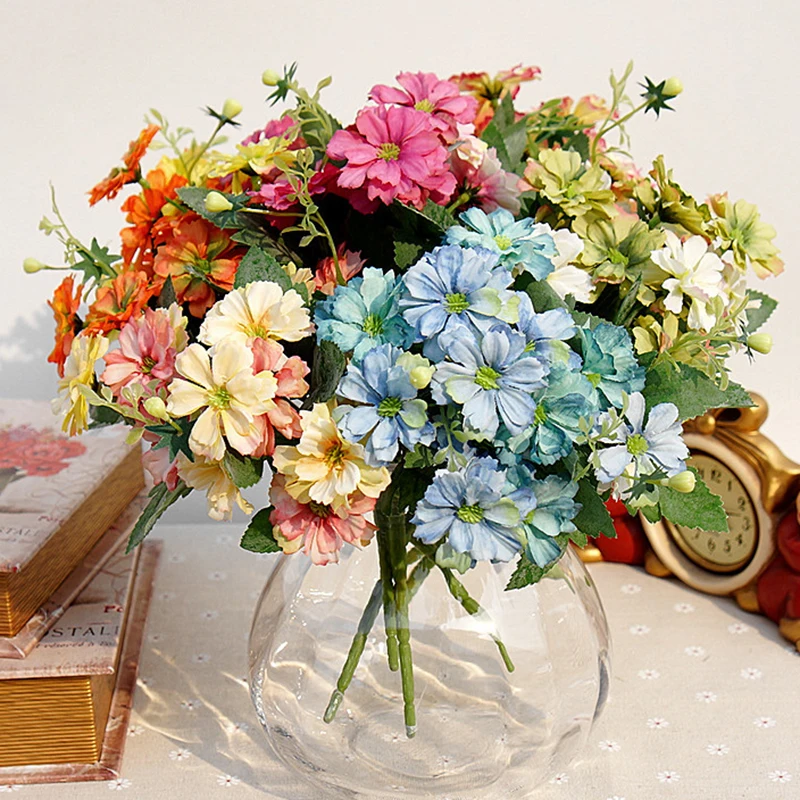 5 Forks 13 Heads Small Chrysanthemum Flowers Butterflies Home Furnishing Landscape Layout Manual DIY Decorative Flower
5 Forks 13 Heads Small Chrysanthemum Flowers Butterflies Home Furnishing Landscape Layout Manual DIY Decorative Flower