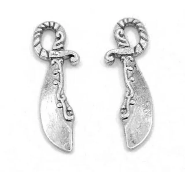 Pirate Sword Pendant Charms For Jewelry Making Bracelet Necklace Earrings Keychain Tibetan Silver Vintage Accessories 10PCS
Pirate Sword Pendant Charms For Jewelry Making Bracelet Necklace Earrings Keychain Tibetan Silver Vintage Accessories 10PCS