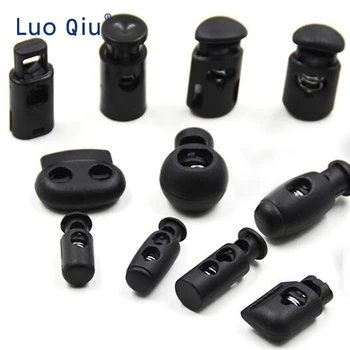 100pcs Plastic spring cord lock diy accessories bell elastic adjust stopper rope lock button seduced back guy hog nose buckle
100pcs Plastic spring cord lock diy accessories bell elastic adjust stopper rope lock button seduced back guy hog nose buckle