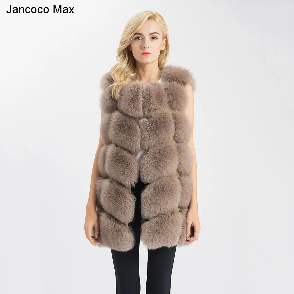 Jancoco Max 2019 New Arrival Real Fox Fur Gilets Women's Winter Warm Fur Vest Fashion Style Waistcoat High Quality S1431
Jancoco Max 2019 New Arrival Real Fox Fur Gilets Women's Winter Warm Fur Vest Fashion Style Waistcoat High Quality S1431