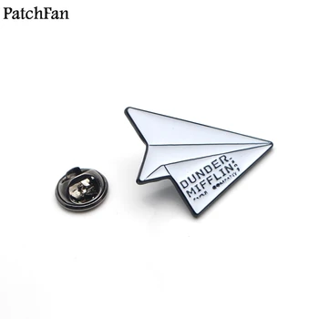 20pcs/lot Patchfan The office dunder mifflin Infinity Paper Plane Zinc Pins backpack clothes brooches for men women badges A1808
20pcs/lot Patchfan The office dunder mifflin Infinity Paper Plane Zinc Pins backpack clothes brooches for men women badges A1808