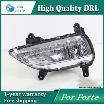 Free shipping !12V 6000k LED DRL Daytime running light case for KIA Forte 2014 fog lamp frame Fog light Car styling
Free shipping !12V 6000k LED DRL Daytime running light case for KIA Forte 2014 fog lamp frame Fog light Car styling