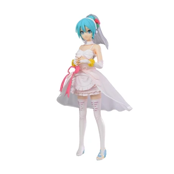 Japanese anime figure original Hatsune Miku white wedding dress ver action figure collectible model toys for boys
Japanese anime figure original Hatsune Miku white wedding dress ver action figure collectible model toys for boys