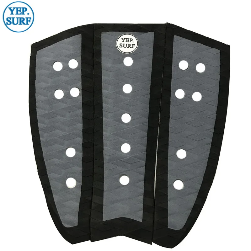 Black and grey Free Shipping EVA Deck Pad Surfboard Traction Pad surf pads grip pranchas de 
Black and grey Free Shipping EVA Deck Pad Surfboard Traction Pad surf pads grip pranchas de