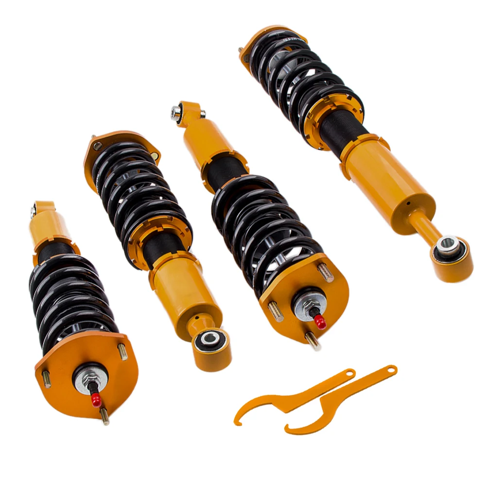 Фото Coilover Kit Coil Struts Shock Suspension Golden For Lexus IS300/IS200 1999-2005 Toyota 2001-05 IS300 2002 2003 2004  Автомобили | Shock Absorber Struts (4000645046849)