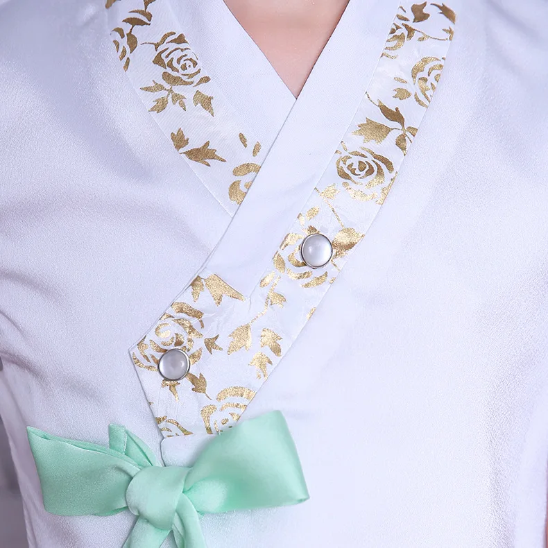 Детское платье Hanbok для девочек с коротким рукавом традиционный костюм