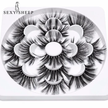 SEXYSHEEP 7pairs 25mm 5D Thick Eyelashes Fake Lashes Long Makeup Faux Mink Lashes Eyelash Extension False Eyelashes Mixed model
SEXYSHEEP 7pairs 25mm 5D Thick Eyelashes Fake Lashes Long Makeup Faux Mink Lashes Eyelash Extension False Eyelashes Mixed model