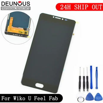 New For Wiko U Feel Fab LCD Display Matrix + Touch Screen Digitizer Full Assembly 5.0'' For Wiko UFeel Prime Black/White
New For Wiko U Feel Fab LCD Display Matrix + Touch Screen Digitizer Full Assembly 5.0'' For Wiko UFeel Prime Black/White