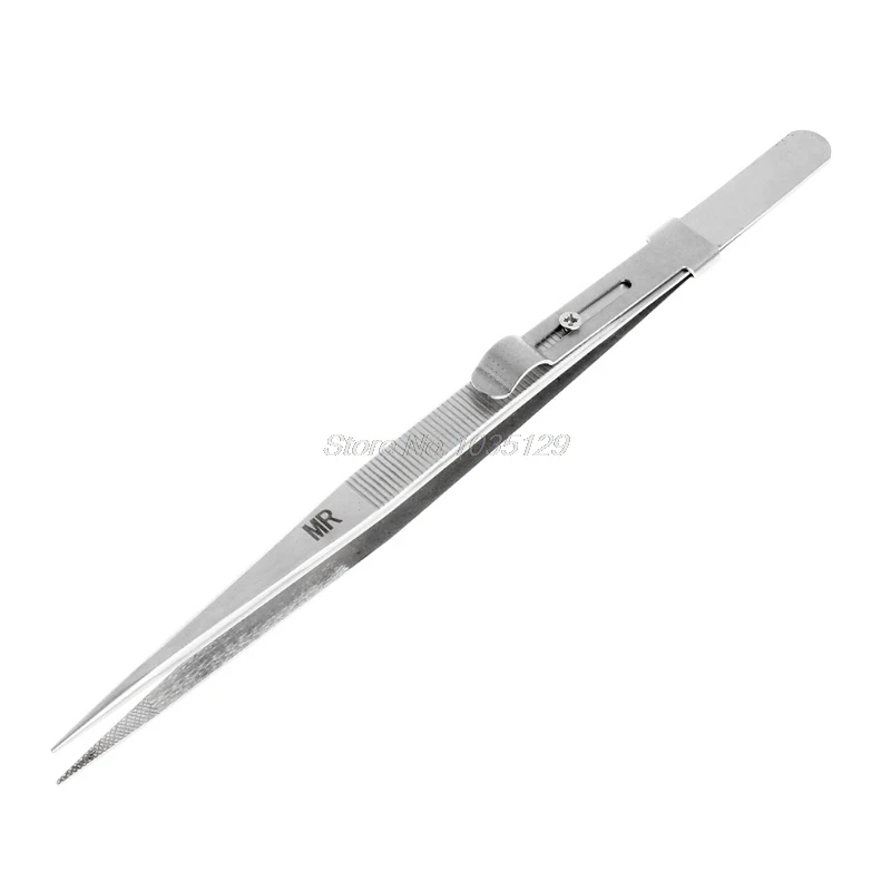 MR Jewelry Tweezer Lock Catch Tiny Diamond Stainless Steel Tweezer Adjustable Craft Tool
MR Jewelry Tweezer Lock Catch Tiny Diamond Stainless Steel Tweezer Adjustable Craft Tool