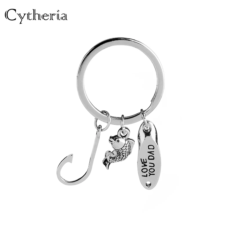 fish and hook Keychains love you dad key chains gift for fisherman car key holder fishing set key rings Fishing enthusiasts bag
fish and hook Keychains love you dad key chains gift for fisherman car key holder fishing set key rings Fishing enthusiasts bag