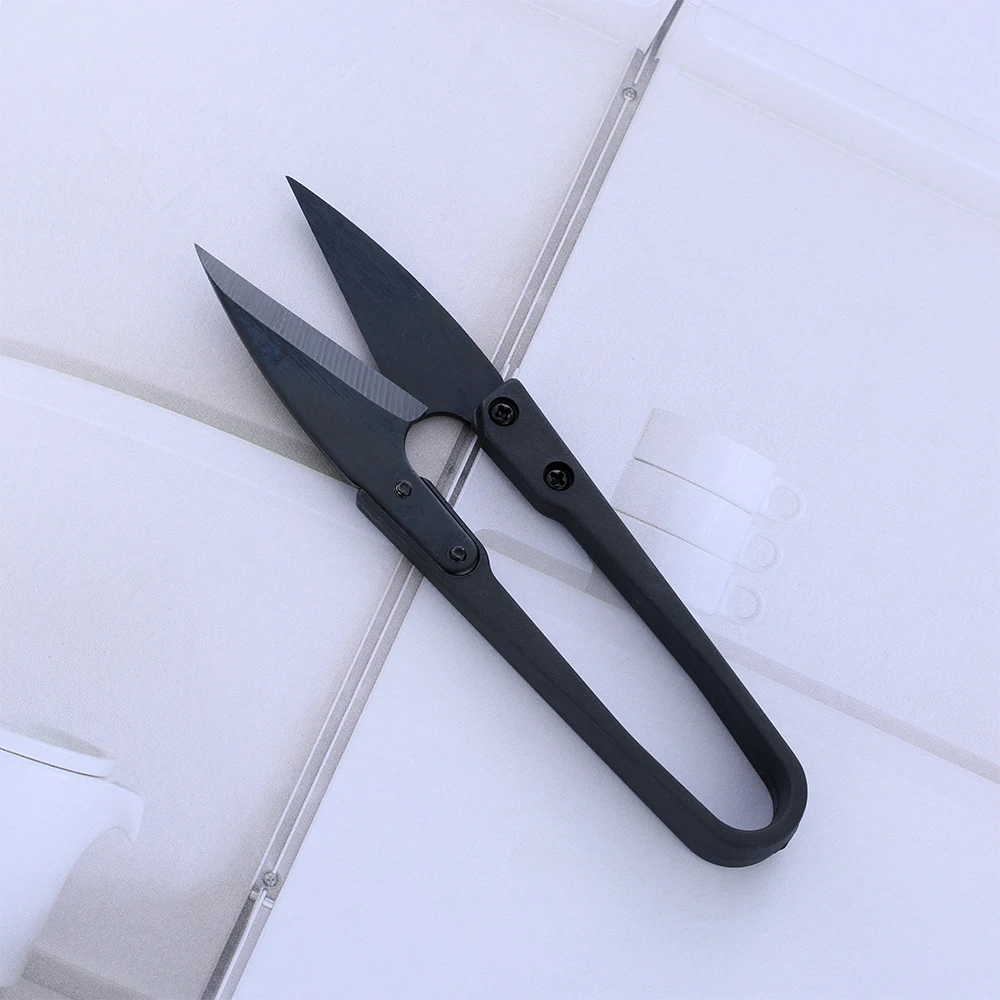 1PC New Black Multifunction Carbon Steel U-shaped Scissors Thread Wire Cutter Sewing Snips Embroidery Tailor Cutters Sewing Tool
1PC New Black Multifunction Carbon Steel U-shaped Scissors Thread Wire Cutter Sewing Snips Embroidery Tailor Cutters Sewing Tool
