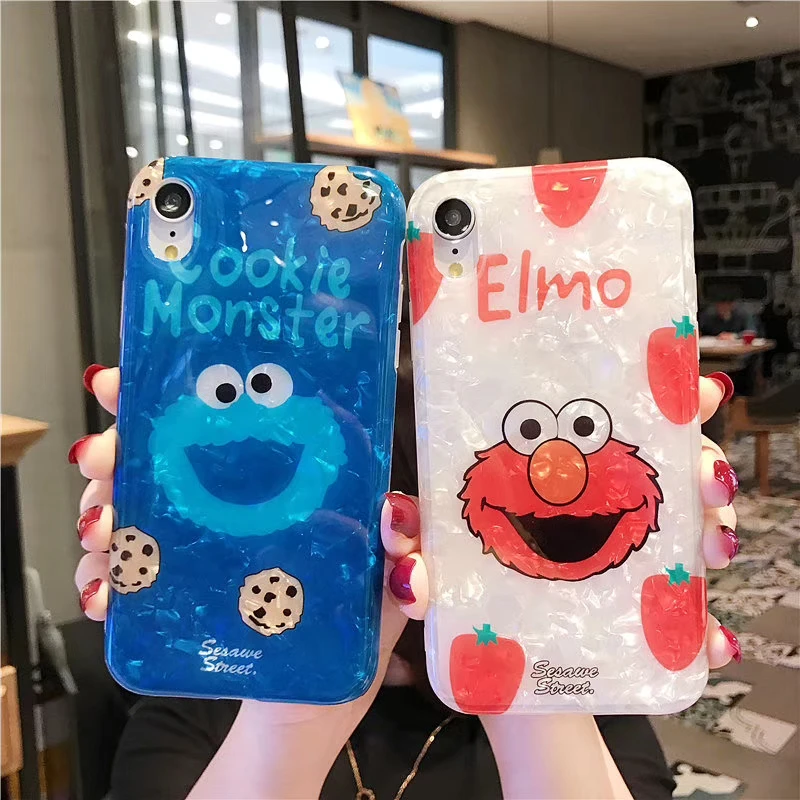 New Cute Cartoon Cookie Sesame Street Elmo Cookie 3D Marble Shell Grain Phone Cover Case For iPhone X XS Max XR 8 7 6 6S Plus
New Cute Cartoon Cookie Sesame Street Elmo Cookie 3D Marble Shell Grain Phone Cover Case For iPhone X XS Max XR 8 7 6 6S Plus