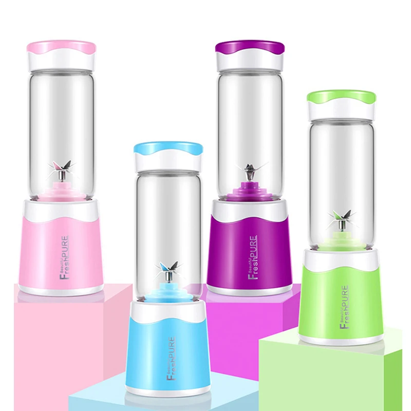 380ML Portable Blender USB Charging Mini Blender Multifunction Mini Fruit Mixers Juicers Fruit Extractors Food Milkshake
380ML Portable Blender USB Charging Mini Blender Multifunction Mini Fruit Mixers Juicers Fruit Extractors Food Milkshake