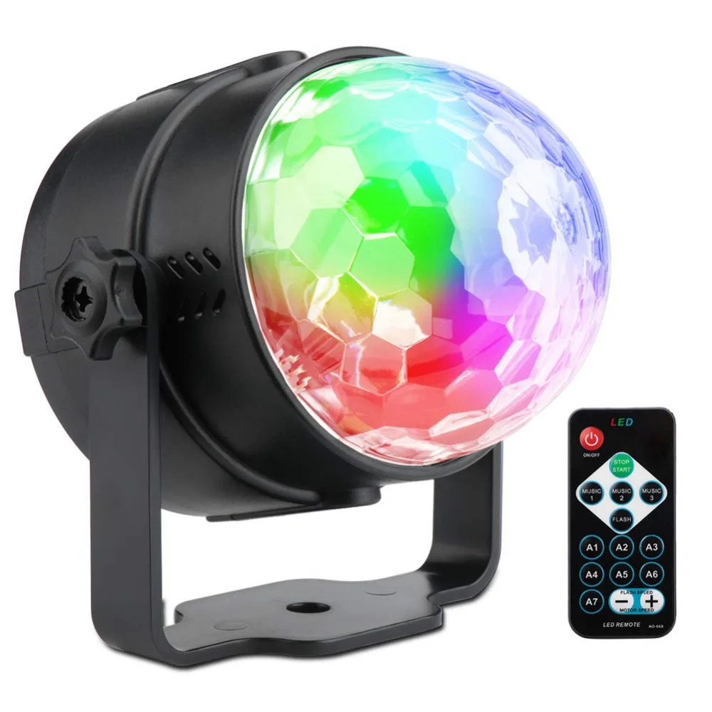 WASEDA LED Stage Lights 3W RGB Sound Activate Rotating Disco Ball Party Lights Strobe Light For Christmas Home KTV Xmas Wedding
WASEDA LED Stage Lights 3W RGB Sound Activate Rotating Disco Ball Party Lights Strobe Light For Christmas Home KTV Xmas Wedding