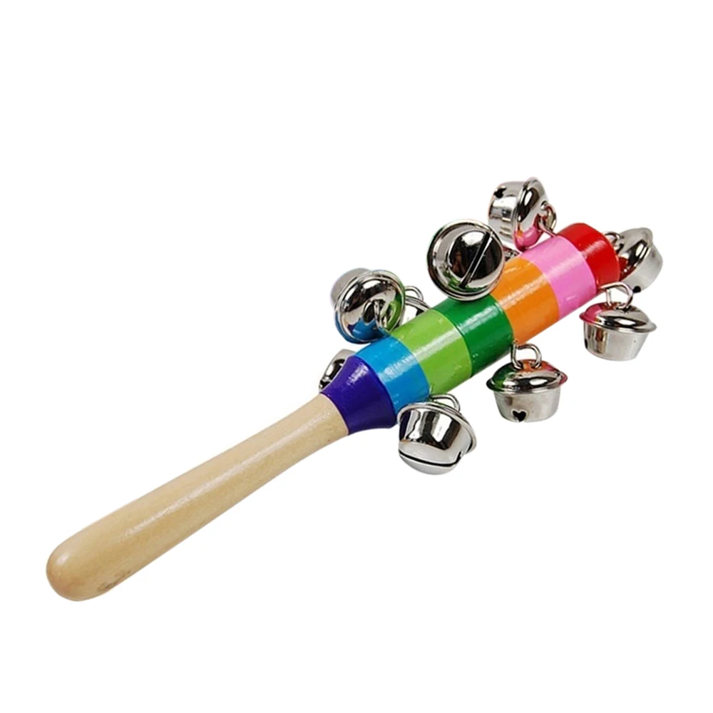 Wooden Handbell Musical Instrument Early Childhood Educational Music Baby Handbell
Wooden Handbell Musical Instrument Early Childhood Educational Music Baby Handbell