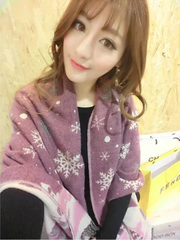 Winter Imitated And Cashmere Scarf Snow Pine Tree Christmas Scarves Shawls For Women Long Tassel Blanket Scarfs
Winter Imitated And Cashmere Scarf Snow Pine Tree Christmas Scarves Shawls For Women Long Tassel Blanket Scarfs