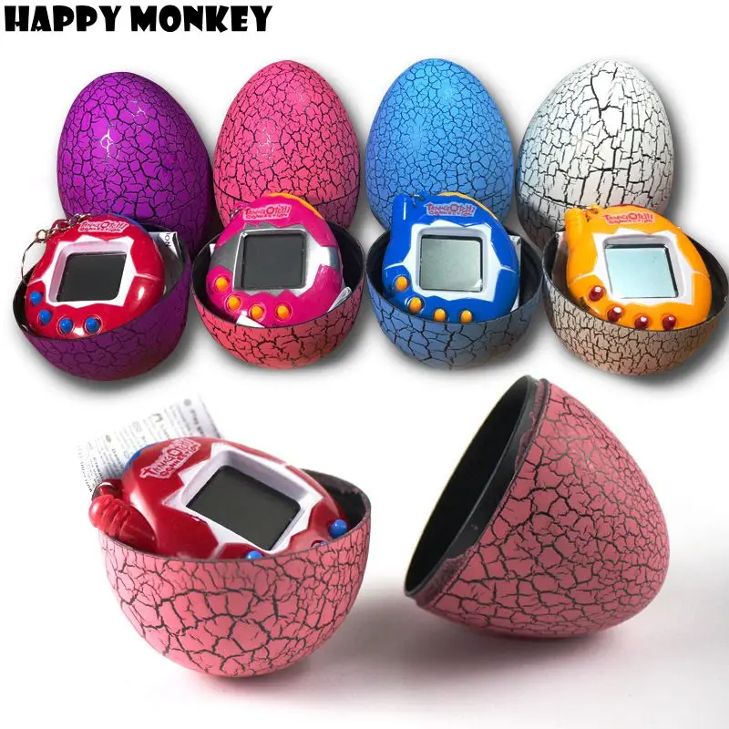 Free Dropshipping Multi-colors Dinosaur egg Virtual Cyber Digital Pet Game Toy Tamagotchis Digital Electronic E-Pet Kids Gifts
Free Dropshipping Multi-colors Dinosaur egg Virtual Cyber Digital Pet Game Toy Tamagotchis Digital Electronic E-Pet Kids Gifts