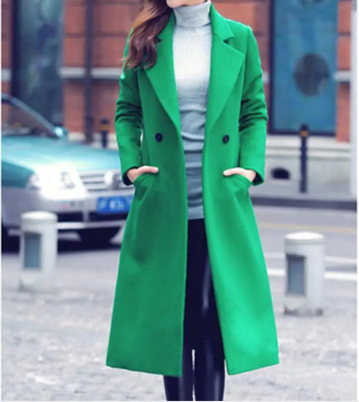 Women's long woolen coat female warm windproof elegant office robe blended wool outdoor 2019 Blends parks outerwear plus size
Women's long woolen coat female warm windproof elegant office robe blended wool outdoor 2019 Blends parks outerwear plus size