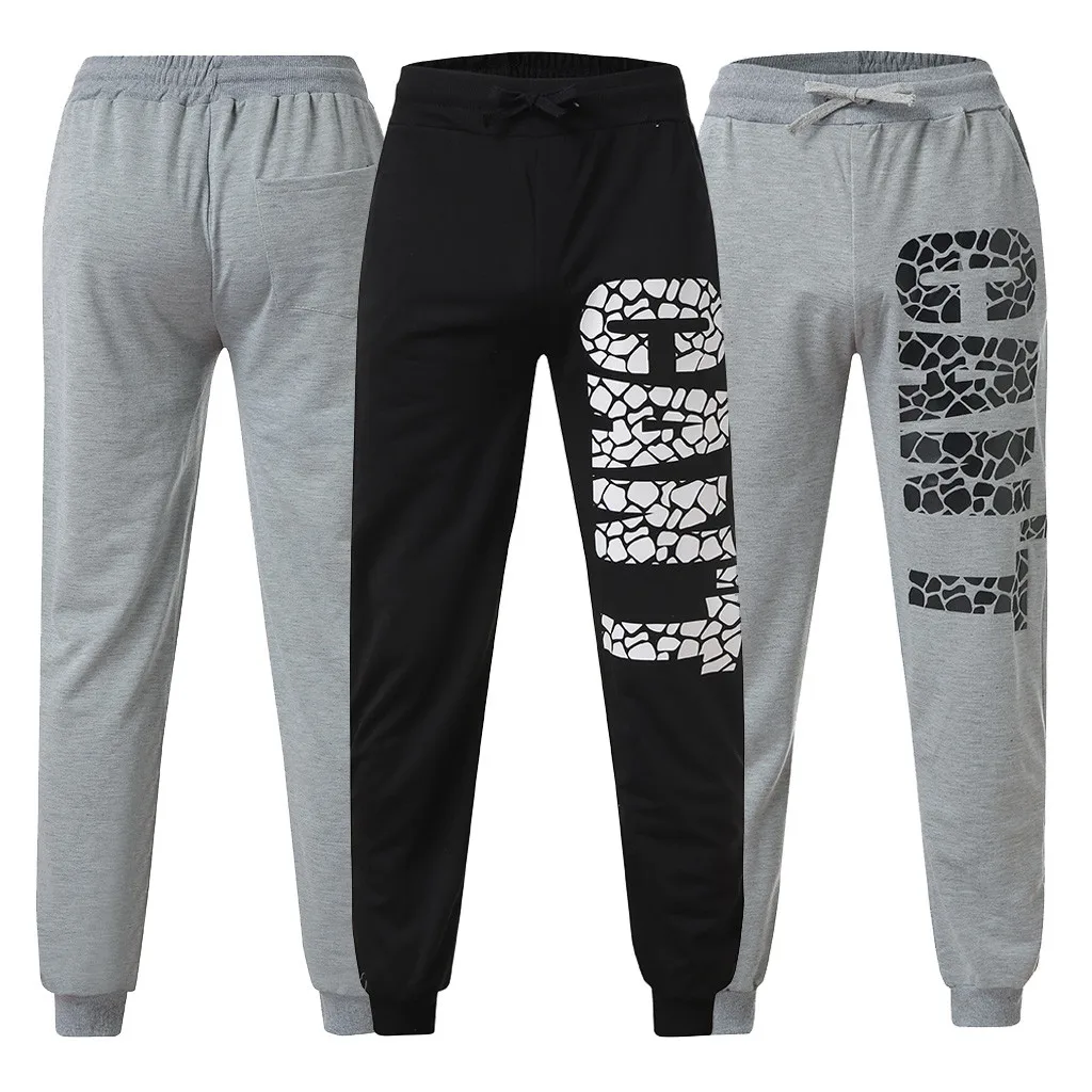 2019 Summer Men's Pants Men's Sport Pocket Casual Printed Sweatpants Drawstring Sport Pants Sweatpants Plus Size L415A
2019 Summer Men's Pants Men's Sport Pocket Casual Printed Sweatpants Drawstring Sport Pants Sweatpants Plus Size L415A