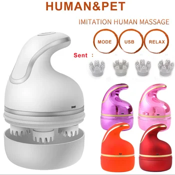 2019 Cat Gripping Vibrating Head Massager USB Wireless Massage Scalp Tool Promote Head Blood Circulation Health Care Tool
2019 Cat Gripping Vibrating Head Massager USB Wireless Massage Scalp Tool Promote Head Blood Circulation Health Care Tool