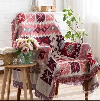 Cotton Bohemia tassel Soft Three layer Thick Blanket Fashion Throw on Sofa/Bed Blanket Table/Plane Stripe Blanket Piano Cover
Cotton Bohemia tassel Soft Three layer Thick Blanket Fashion Throw on Sofa/Bed Blanket Table/Plane Stripe Blanket Piano Cover