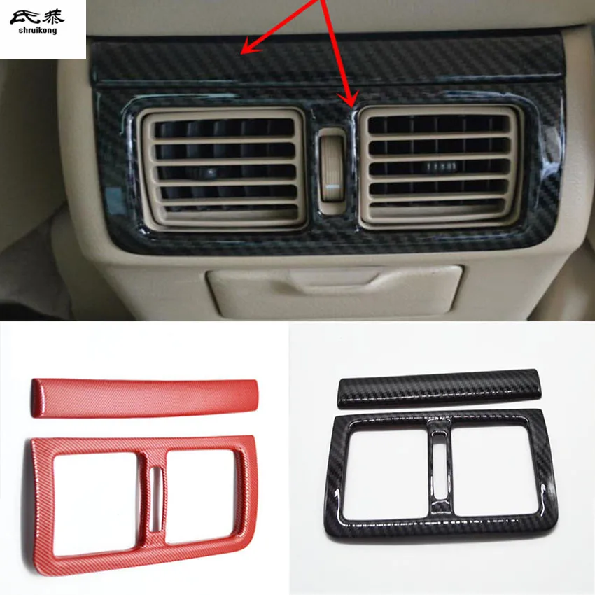 Free Shipping 2pcs/lot ABS Carbon fiber grain rear air conditioning outlet decoration cover for 2010-2016 Toyota REIZ
Free Shipping 2pcs/lot ABS Carbon fiber grain rear air conditioning outlet decoration cover for 2010-2016 Toyota REIZ