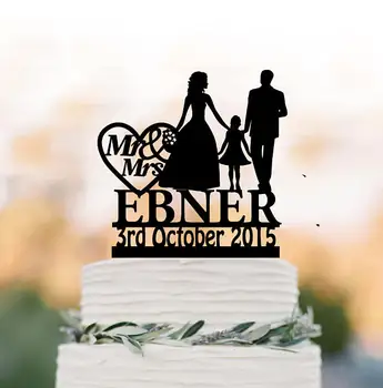 Family Wedding Cake topper with doughter, bride and groom silhouette wedding cake toppers with girl, funny wedding cake toppers
Family Wedding Cake topper with doughter, bride and groom silhouette wedding cake toppers with girl, funny wedding cake toppers