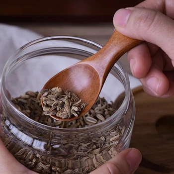 10Pcs Mini Kitchen Spoons Small Wooden Spoon Coffee Scoop Salt Spice Seasoning Spoon Short Handle Wood Spoon Kitchen Accessories
10Pcs Mini Kitchen Spoons Small Wooden Spoon Coffee Scoop Salt Spice Seasoning Spoon Short Handle Wood Spoon Kitchen Accessories