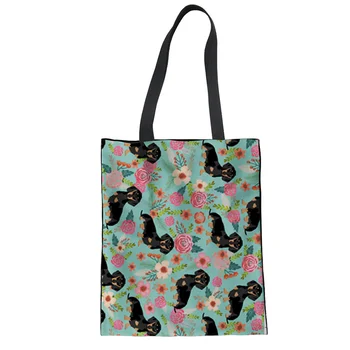 THIKIN Dachshund Pattern Canvas Tote Bag For Lady Durable Handbags 3D Images for Women New Fashion Large Capacity Casual Bags
THIKIN Dachshund Pattern Canvas Tote Bag For Lady Durable Handbags 3D Images for Women New Fashion Large Capacity Casual Bags