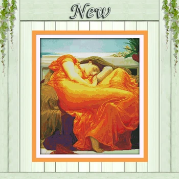 Sleeping Beauty Girl painting counted print on canvas 14CT 11CT DMC Cross Stitch kits Needlework woman Drawing Sets Embroidery
Sleeping Beauty Girl painting counted print on canvas 14CT 11CT DMC Cross Stitch kits Needlework woman Drawing Sets Embroidery