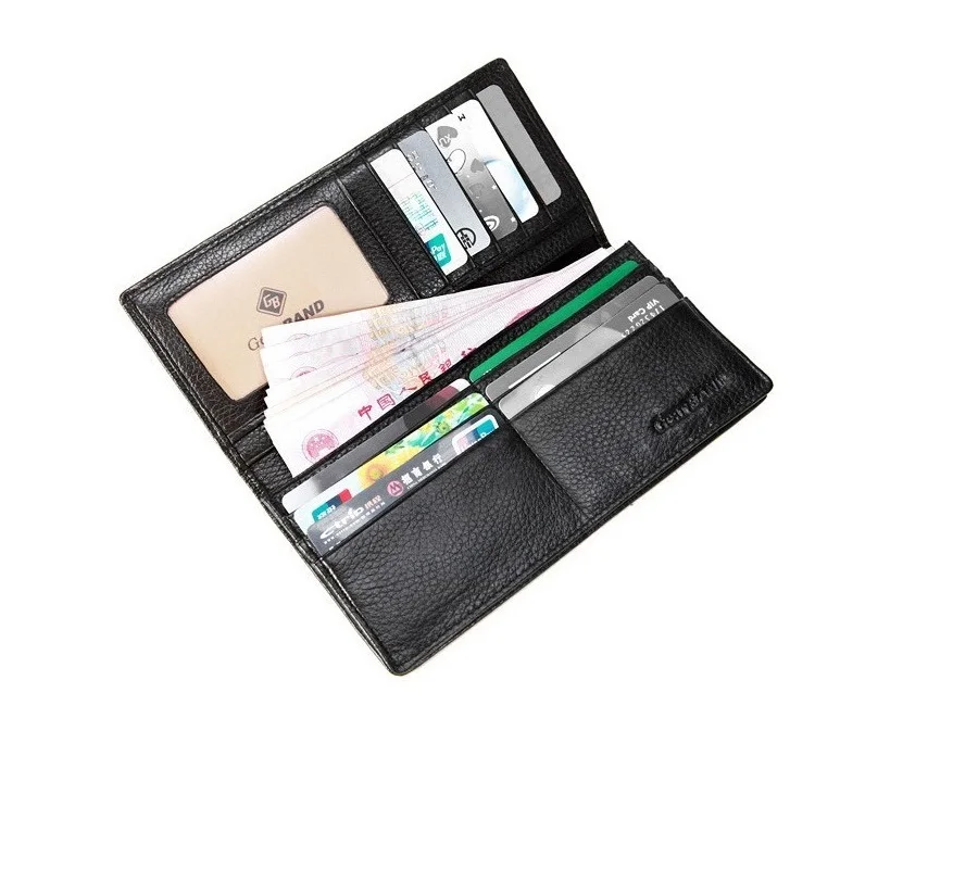 GearBAND Men's Genuine Cowhide Leather Bag Top quality Long Wallet Soft Leather With Card Slot 2018 Brand New
GearBAND Men's Genuine Cowhide Leather Bag Top quality Long Wallet Soft Leather With Card Slot 2018 Brand New