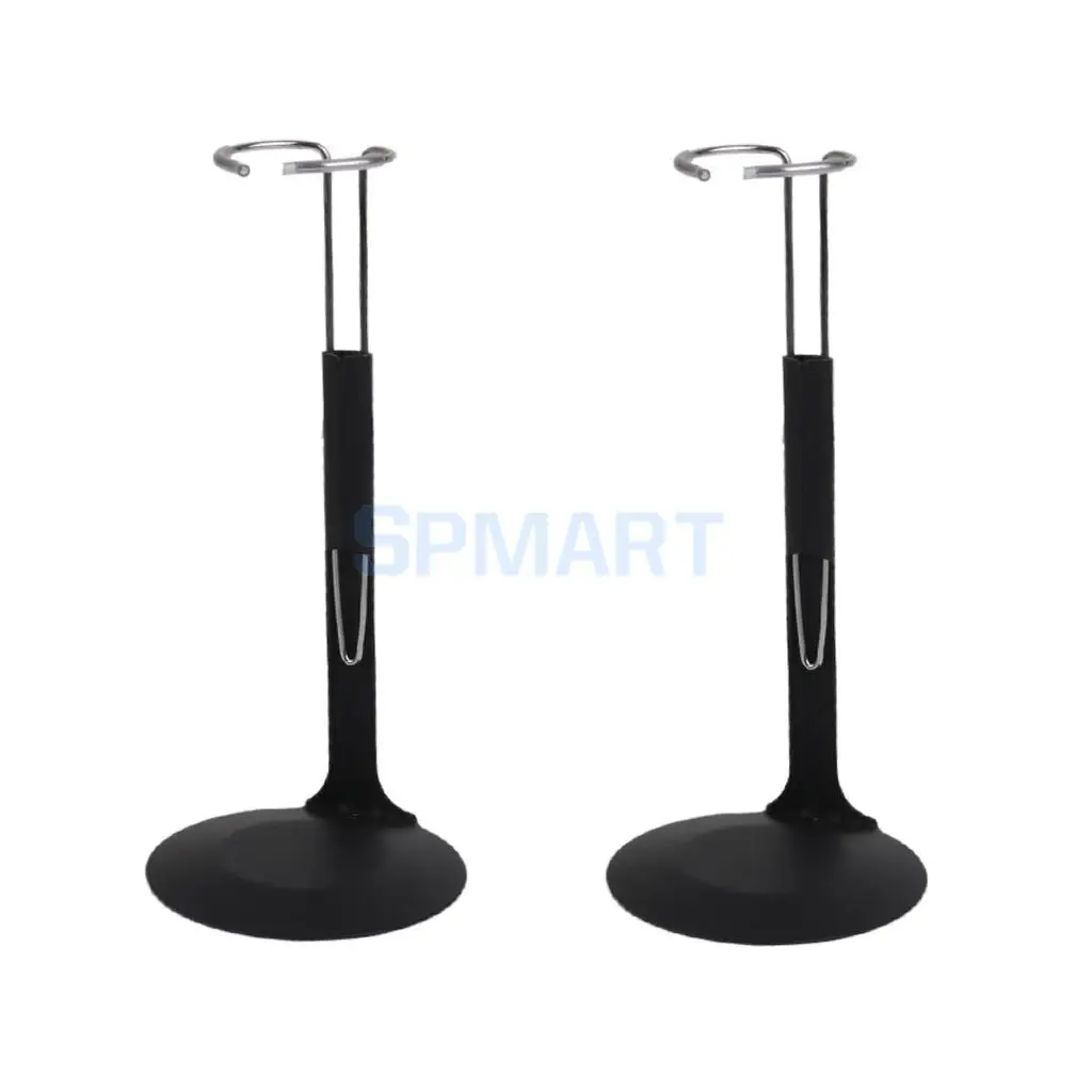 2Pcs Black Adjustable Doll/Bear Stand 1/6 Scale C-Type Support Display Stand Holder Base for 12" Action Figure 10-14cm/4-5.5inch
2Pcs Black Adjustable Doll/Bear Stand 1/6 Scale C-Type Support Display Stand Holder Base for 12" Action Figure 10-14cm/4-5.5inch