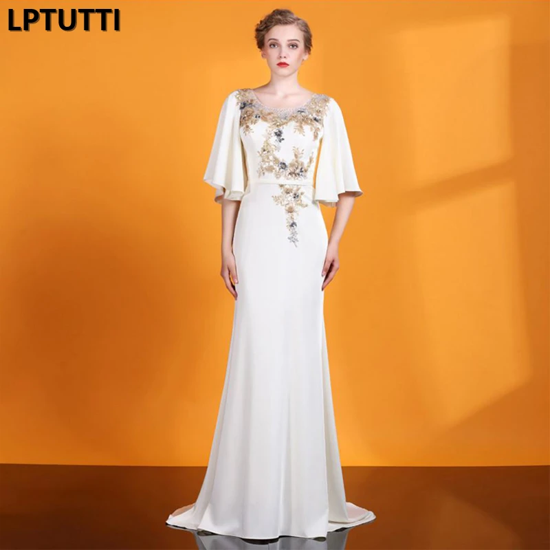 LPTUTTI Appliques Sequin New For Women Elegant Date Ceremony Party Prom Gown Formal Gala Events Luxury Long Evening Dresses
LPTUTTI Appliques Sequin New For Women Elegant Date Ceremony Party Prom Gown Formal Gala Events Luxury Long Evening Dresses