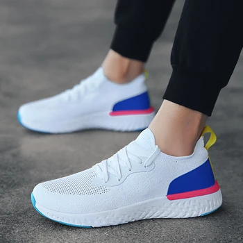 2018 Sneakers Breath Jogging for men sports running Shoes Fly Weave Mens Trainers Walking Sport Gym Shoes Men Zapatillas Hombre
2018 Sneakers Breath Jogging for men sports running Shoes Fly Weave Mens Trainers Walking Sport Gym Shoes Men Zapatillas Hombre