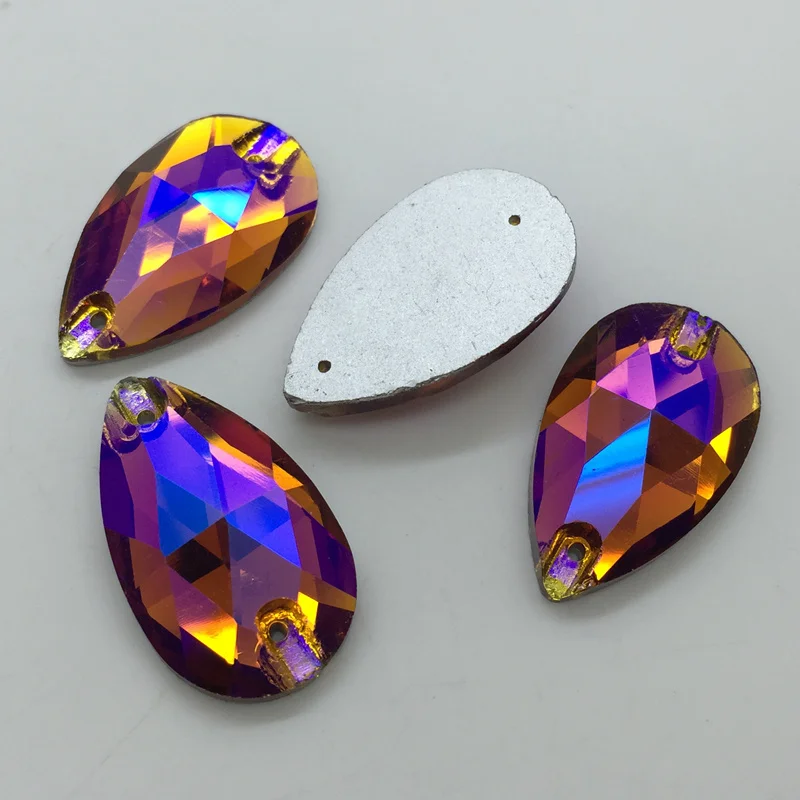 TopStone DR Sew On Rhinestone Glass Crystal Red Coffee AB Color Flatback Teardrop sew-on Stone Dress Clothing Making
TopStone DR Sew On Rhinestone Glass Crystal Red Coffee AB Color Flatback Teardrop sew-on Stone Dress Clothing Making