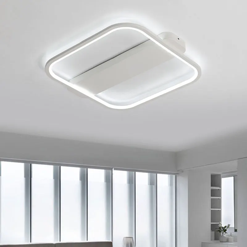 Simple New Dsigner LED ceiling lights black white lamparas de techo metal frame with acrylic cover bedroom dinning lighting 
Simple New Dsigner LED ceiling lights black white lamparas de techo metal frame with acrylic cover bedroom dinning lighting