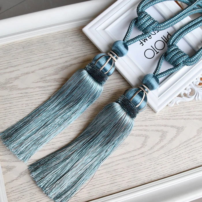 2 Pcs/set European Curtain Hanging Simple Curtains Tassels Curtain Tiebacks Bandages Brushes Curtain Accessories
2 Pcs/set European Curtain Hanging Simple Curtains Tassels Curtain Tiebacks Bandages Brushes Curtain Accessories