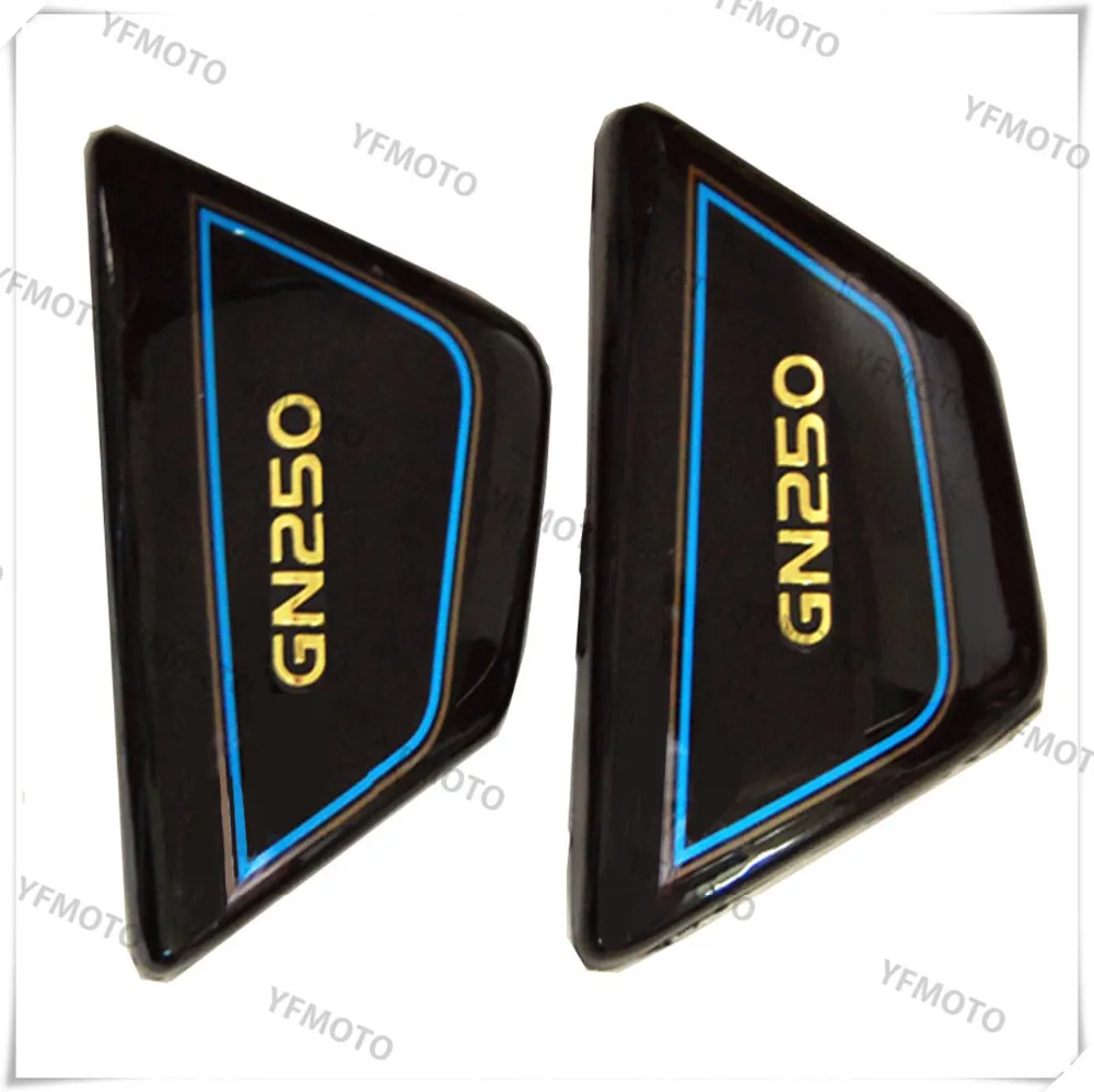 Motorcycle-accessories-Right-Left-Frame-Side-protector-faring-Covers-Panels-for-Suzuki-GN-250-GN250-Black