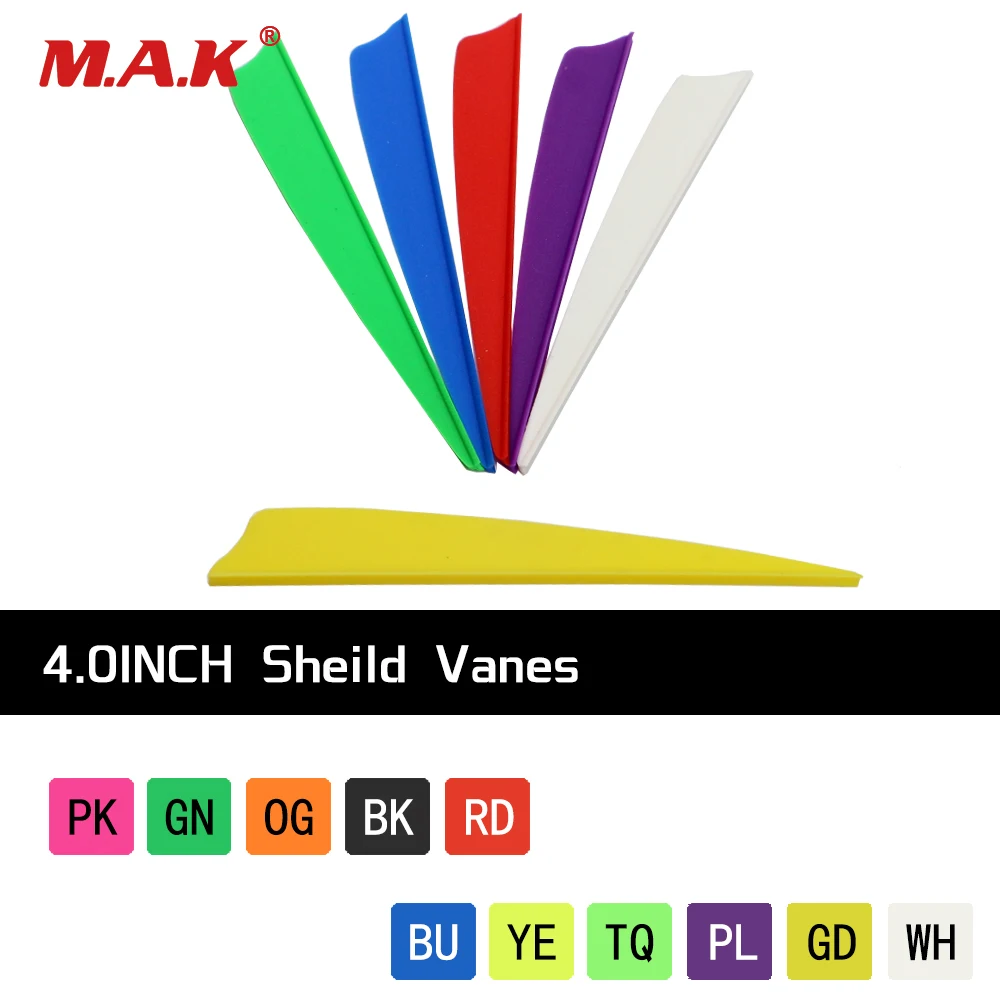 4 Inches 60 Pcs Plastic Sheild/Drip Arrow Vanes Feather DIY Arrow Accessory for Outdoor Archery Hunting Shooting
4 Inches 60 Pcs Plastic Sheild/Drip Arrow Vanes Feather DIY Arrow Accessory for Outdoor Archery Hunting Shooting