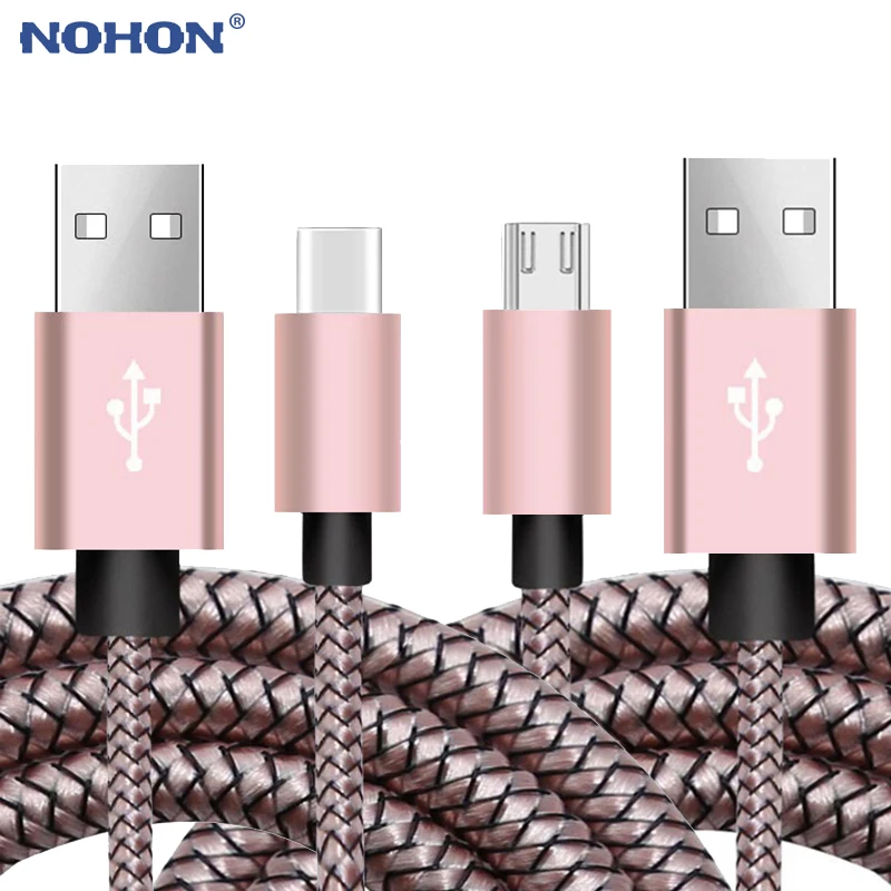 1m Data Micro USB Type C Charger Cable For Samsung Xiaomi Huawei OnePlus LG USB-C Android Phone Fast Charging Origin Nylon Wire
1m Data Micro USB Type C Charger Cable For Samsung Xiaomi Huawei OnePlus LG USB-C Android Phone Fast Charging Origin Nylon Wire