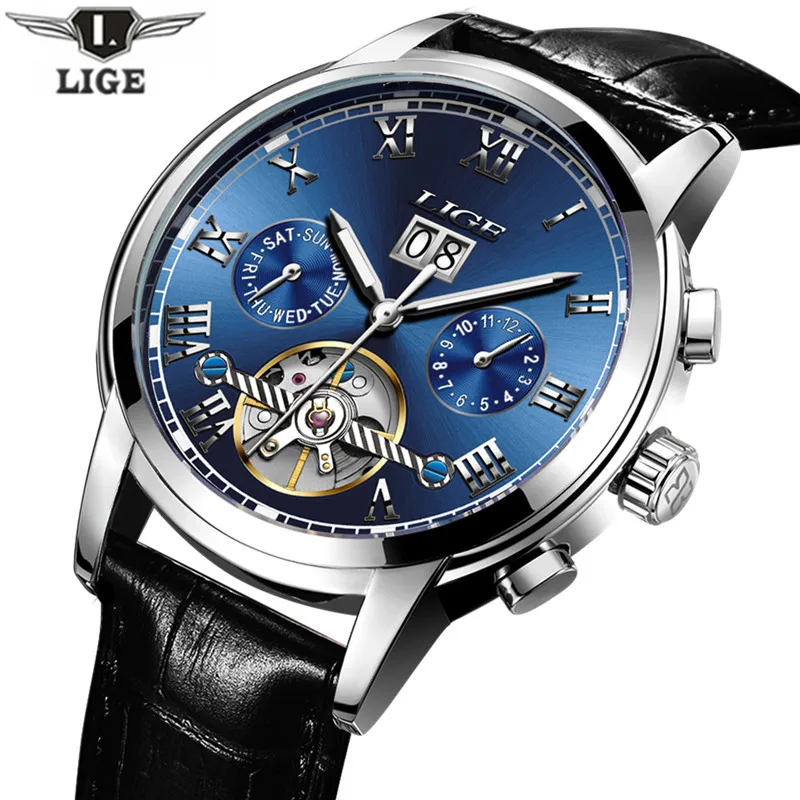 Relojes Hombre LIGE Luxury Brand Mens Automatic mechanical Watches Men Casual fashion business Clock Watch men Relogio Masculino
Relojes Hombre LIGE Luxury Brand Mens Automatic mechanical Watches Men Casual fashion business Clock Watch men Relogio Masculino