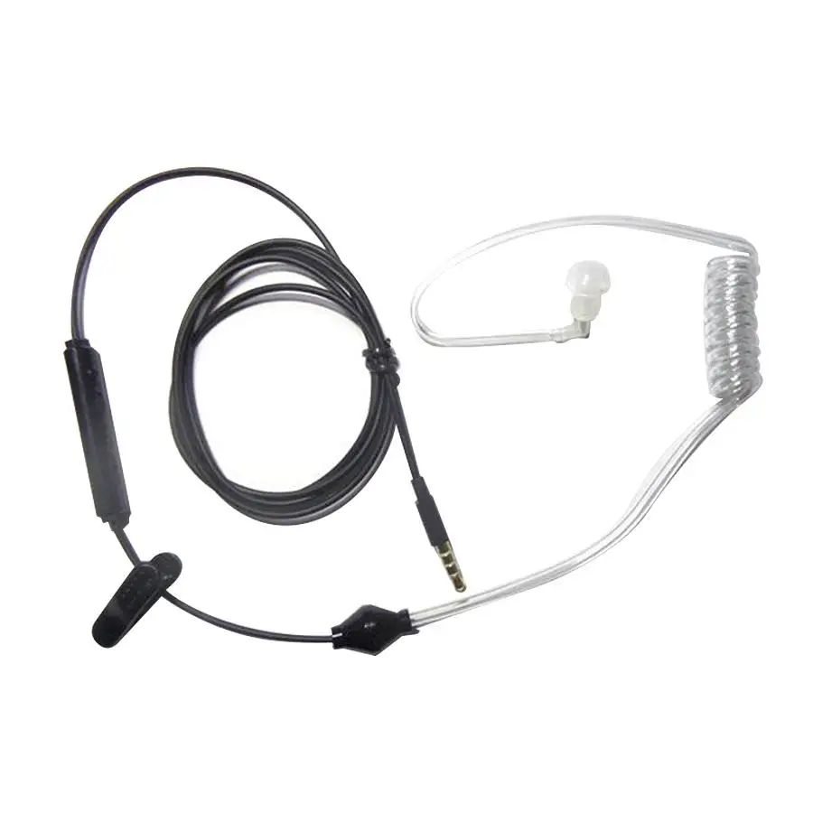 FBI Style Cool In-ear Headset Radiation protection Earphone monitor Earpiece Talkabout Mini Walkie Air duct earbuds
FBI Style Cool In-ear Headset Radiation protection Earphone monitor Earpiece Talkabout Mini Walkie Air duct earbuds