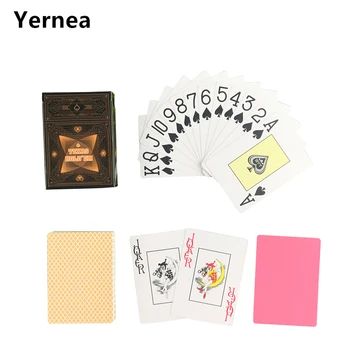 New Arrival 1 Piece Classic Poker Baccarat Texas Holdem Waterproof Frosting Plastic Playing Cards Games 2.48*3.46 inch Yernea
New Arrival 1 Piece Classic Poker Baccarat Texas Holdem Waterproof Frosting Plastic Playing Cards Games 2.48*3.46 inch Yernea