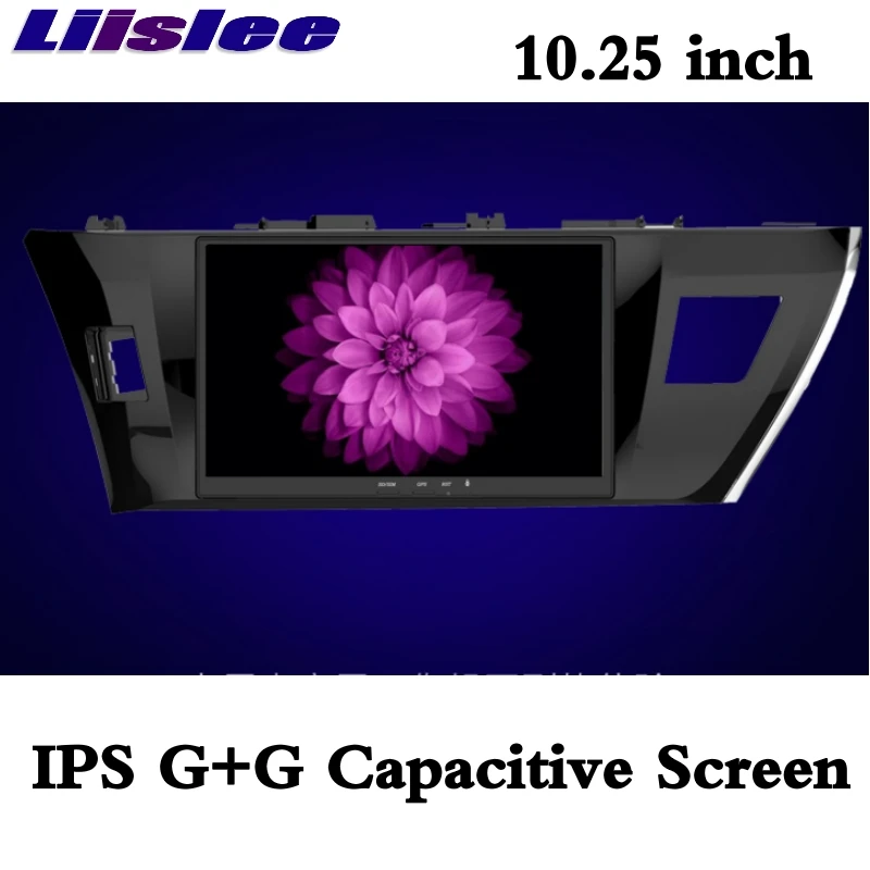 For Toyota Corolla E170 2013~2018 LiisLee Car Multimedia TV DVD GPS Audio Hi-Fi Radio Stereo Original Style Navigation NAVI 3